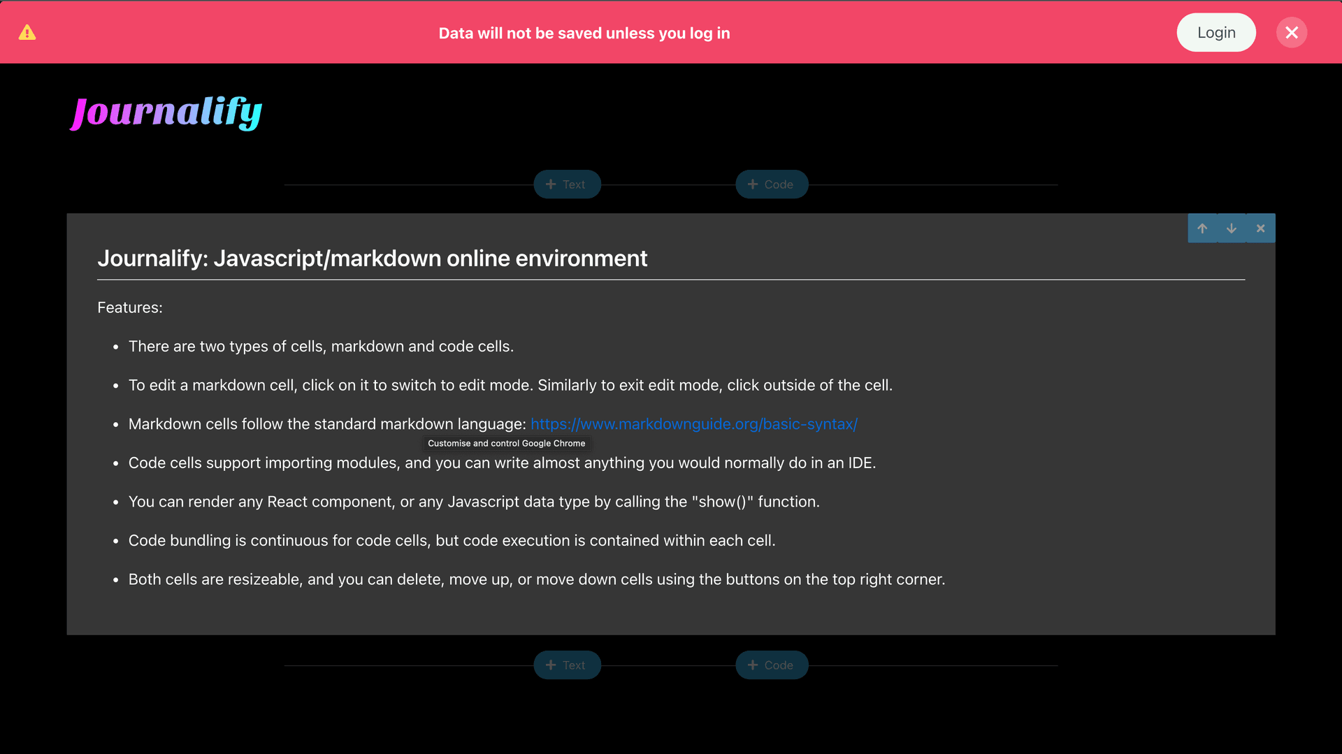 journalify preview